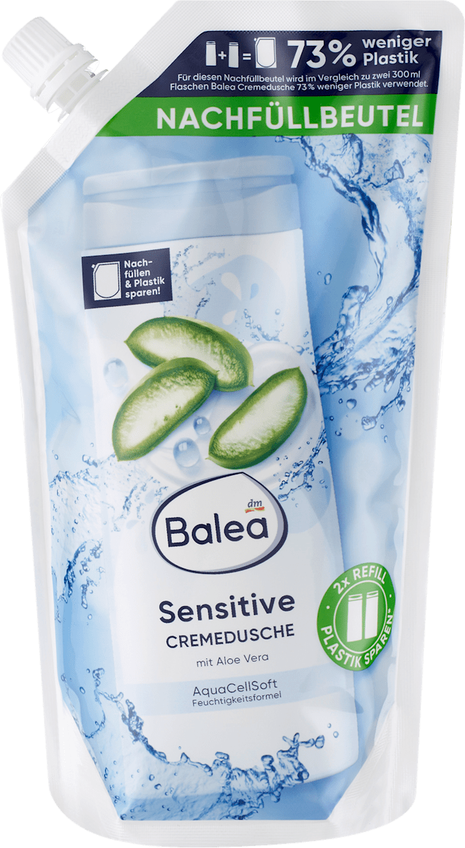 Cremedusche Sensitive Nachfllpack, 600 ml