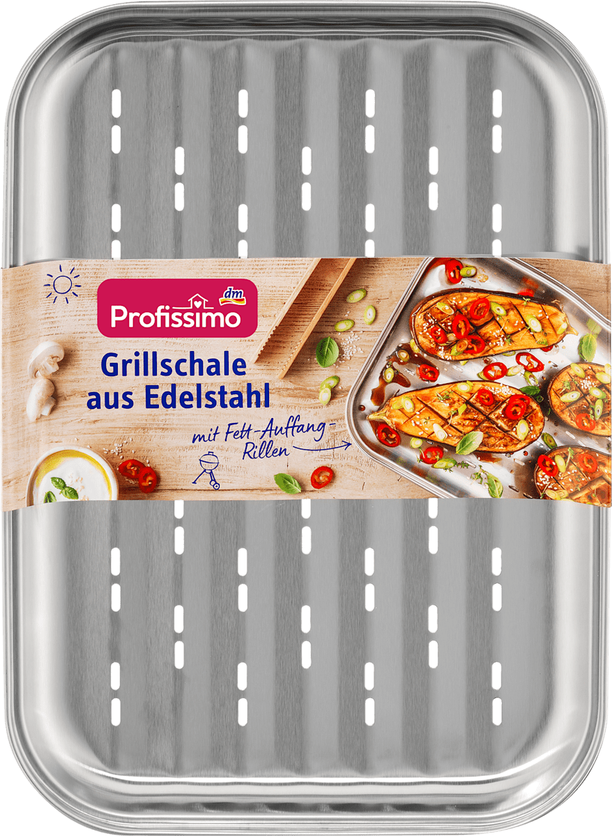 Profissimo Nerezová miska na grilovanie, 1 ks
