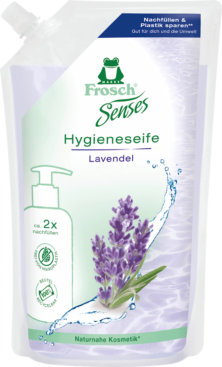 Frosch Flssigseife Lavendel Nachfllpack, 500 ml | dm.at