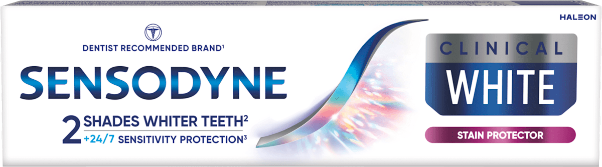 SENSODYNE zubní pasta Clinical White Stain Protector, 75 ml | dm.cz