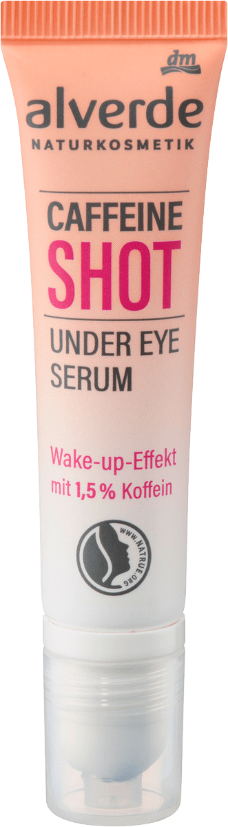 alverde NATURKOSMETIK Ser pentru zona de sub ochi Caffeine Shot