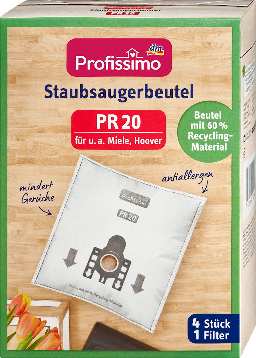 Profissimo Kese za usisivač PR20, 4 kom | dm.rs