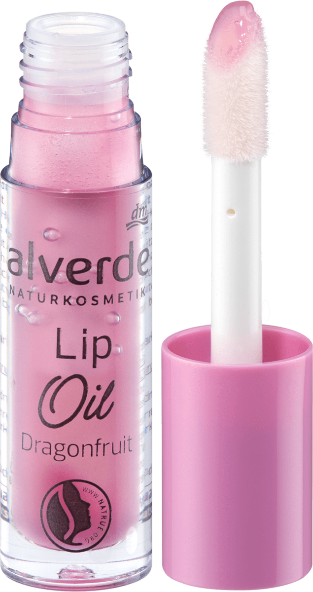 alverde NATURKOSMETIK Ulei buze Dragonfruit, 1 buc | dm.ro