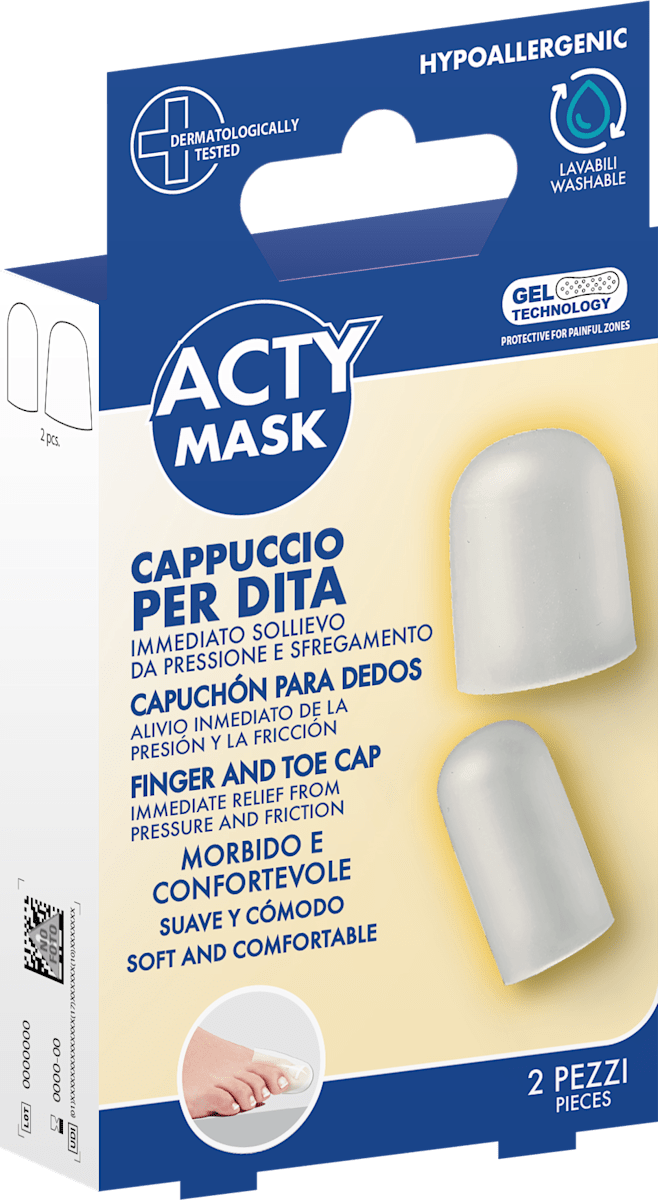 Scholl Protezione Tubolare in Gel per le Dita - 1 pezzo Ritagliabile