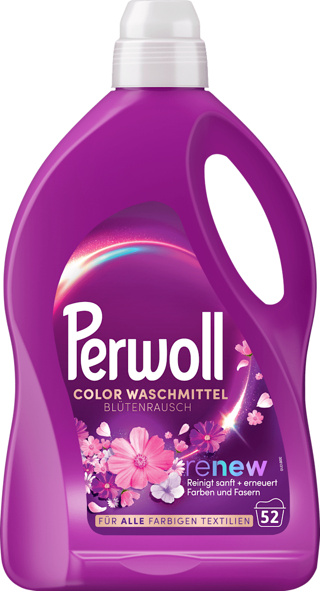 Perwoll Colorwaschmittel Blütenrausch, 52 Wl dauerhaft günstig online ...