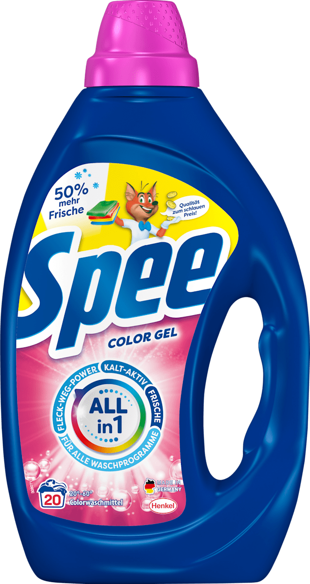 Spee Colorwaschmittel Gel, 20 Wl dauerhaft günstig online kaufen | dm.de