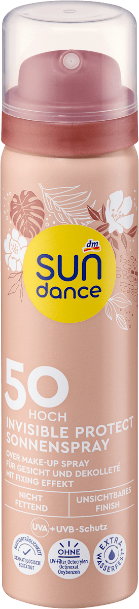 SUNDANCE Sonnenspray Gesicht invisible protect LSF 50, 75 ml