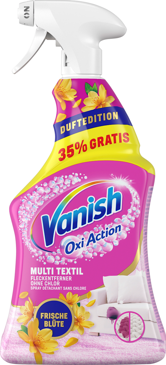 Vanish Oxi Action Fleckenentferner Spray Multi Textil Duftedition, 900 ml dauerhaft günstig online kaufen