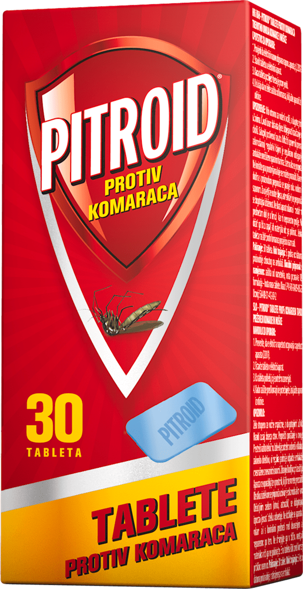 PITROID Tablete protiv komaraca, 30 kom. | dm.hr