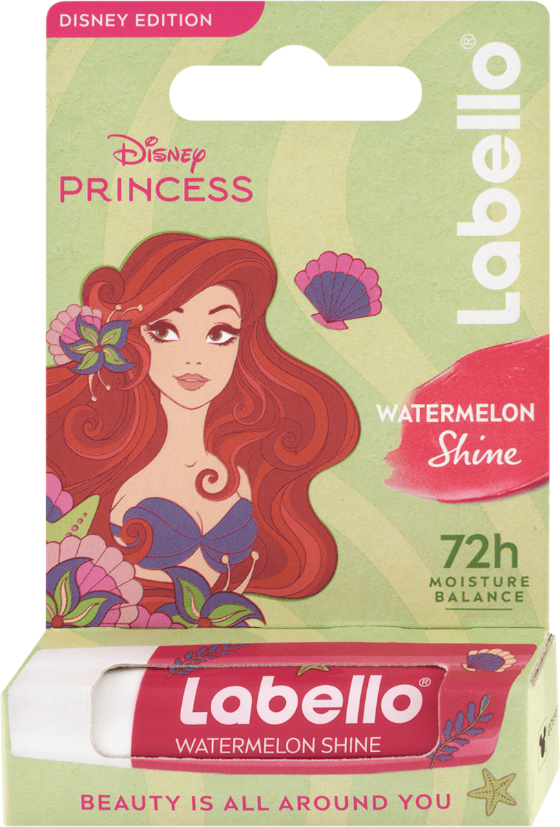 Labello Disney Princess balzám na rty Watermelon Shine, 4,8 g | dm.cz