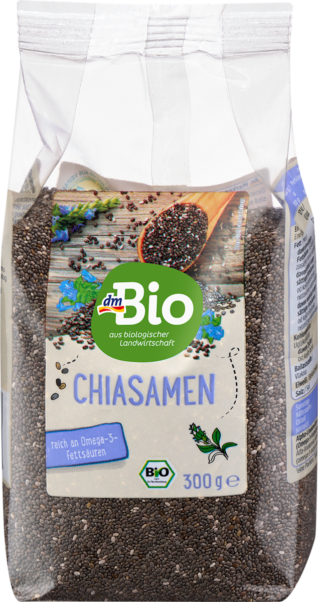 dmBio Saaten Chiasamen, 300 g | dm.at