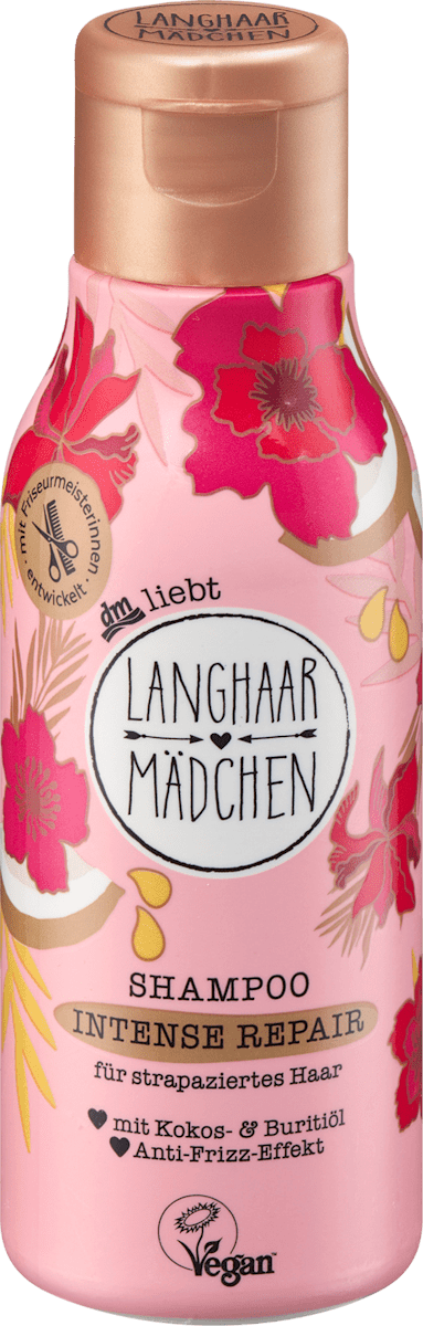 LANGHAARMÄDCHEN Shampoo Intense Repair, Reisegröße, 100 ml dauerhaft ...