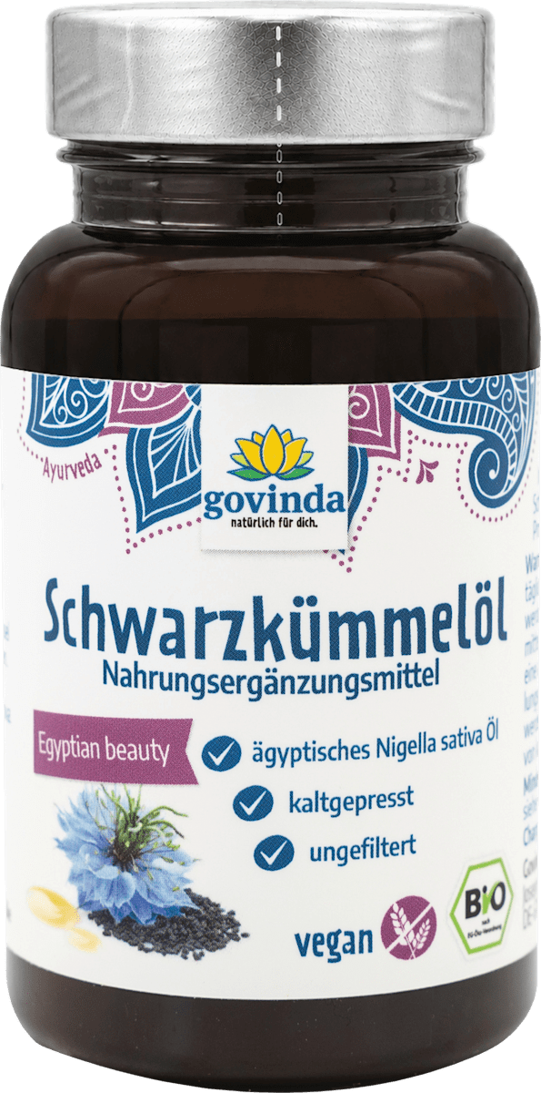 govinda Schwarzkümmelöl Kapseln 90 St, 53,6 g dauerhaft günstig online kaufen