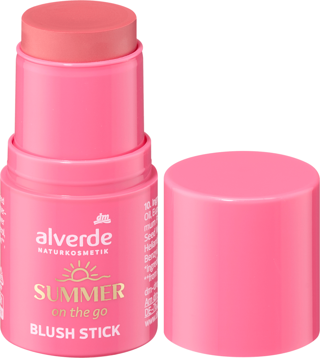 alverde NATURKOSMETIK Summer on the go rumenilo u stiku - 10, 5,5 g ...