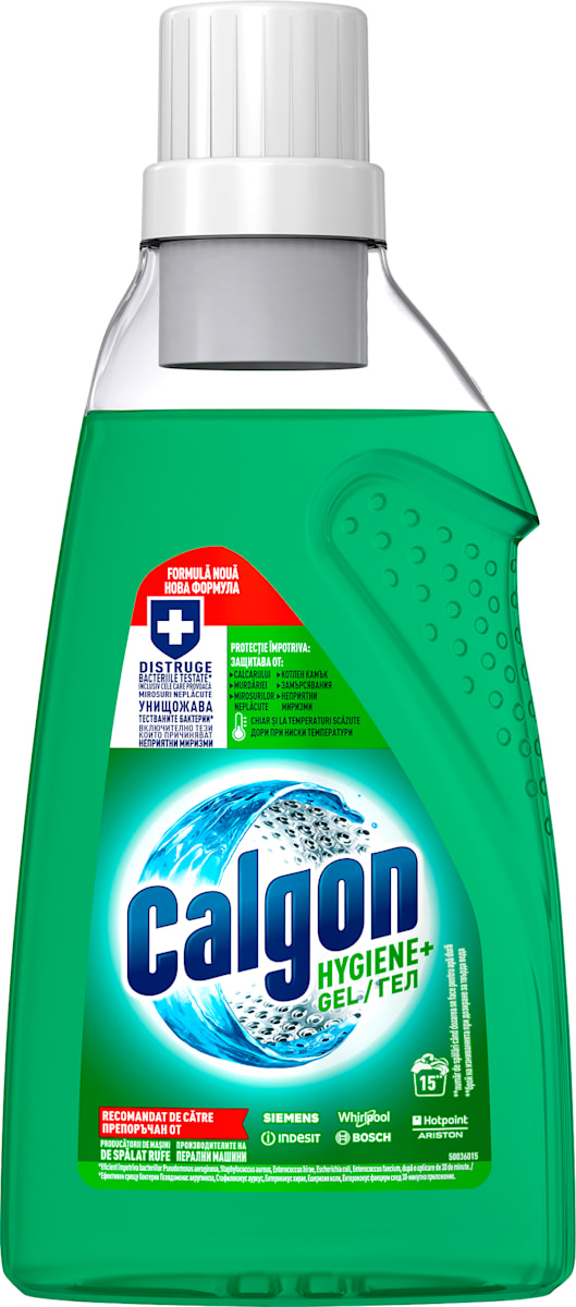 Calgon Soluție gel anticalcar hygiene plus, 0,75 l | dm.ro