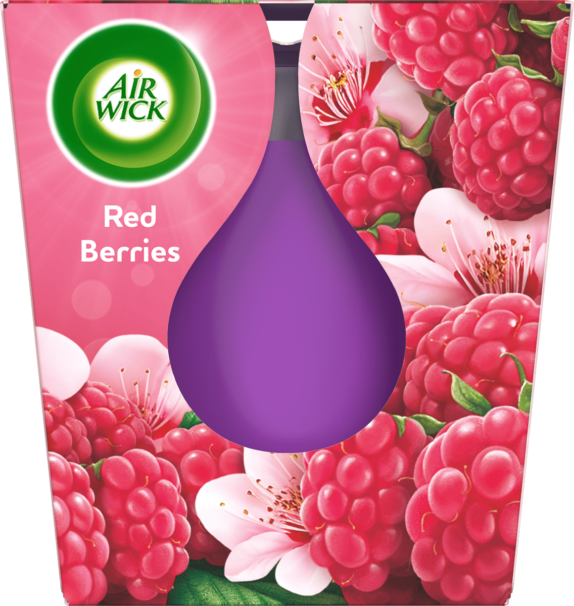 AIR WICK Duftkerze im Glas Raspberry Rose Splash 105 g, 1 St dauerhaft günstig online kaufen