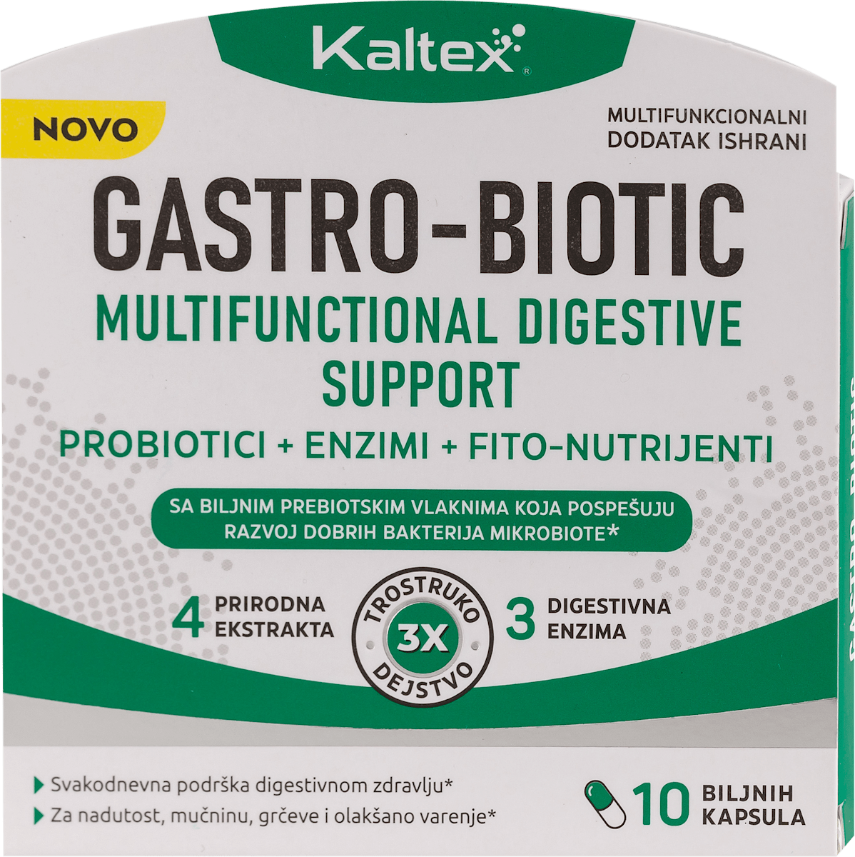 Kaltex GASTRO-BIOTIC kapsule, 10 kom | dm.rs