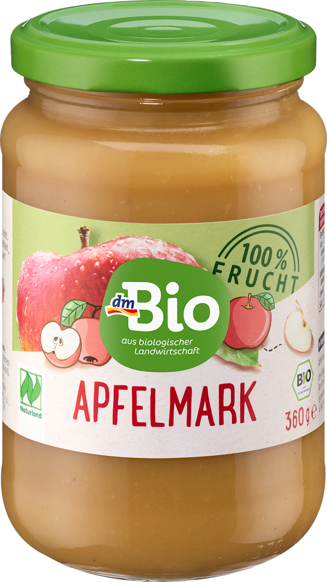 dmBio Fruchtmark Apfel, 0,36 kg dauerhaft günstig online kaufen | dm.de