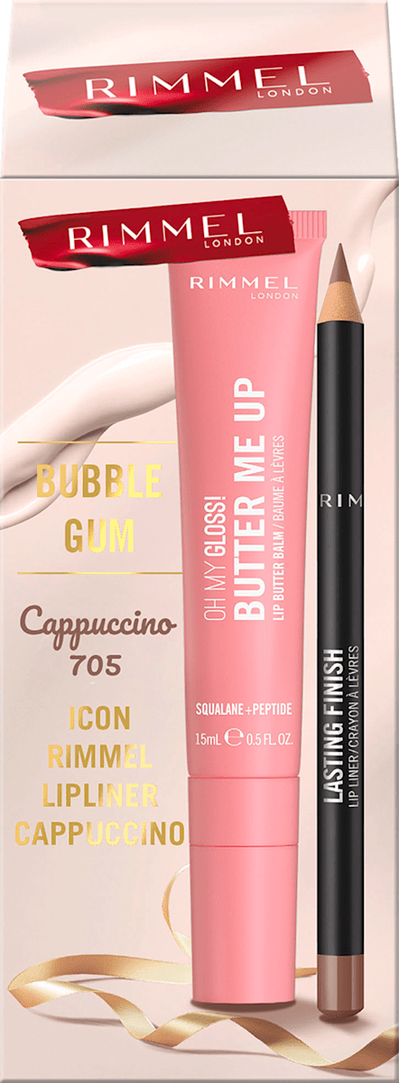 RIMMEL LONDON Set Butter Me Up – Bubble Gum, 1 kom. | dm.hr