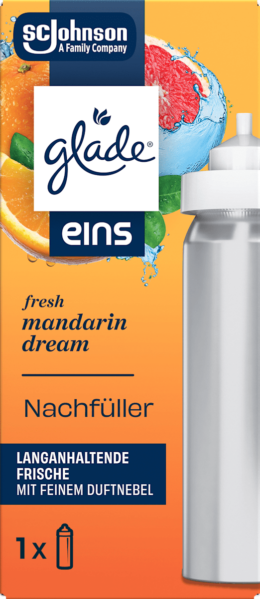 glade Lufterfrischer Minispray eins Fresh Mandarin Dream Nachfüllpack, 10 ml dauerhaft günstig online kaufen