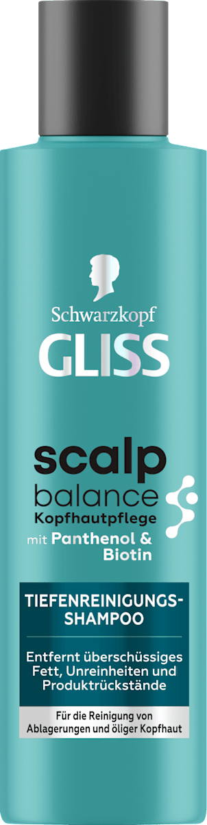 Schwarzkopf GLISS Shampoo scalp balance Tiefenreinigung, 200 ml ...