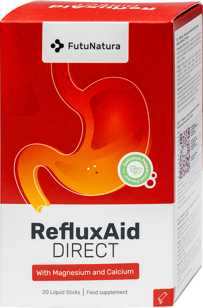 FutuNatura RefluxAid DIRECT napitak za želučanu kiselinu u kesicama, 20 ...