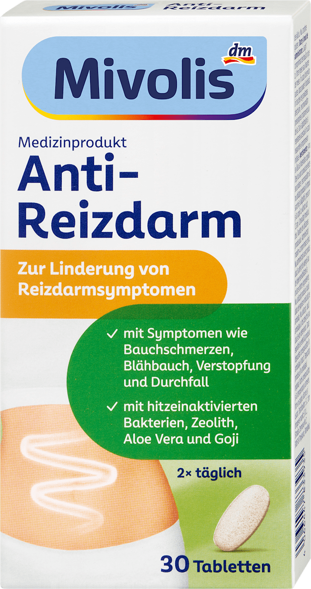 Mivolis Anti-Reizdarm Tabletten, 30 St dauerhaft günstig online kaufen