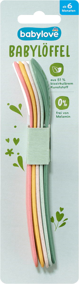 babylove Babylöffel pastell, 5 St dauerhaft günstig online kaufen