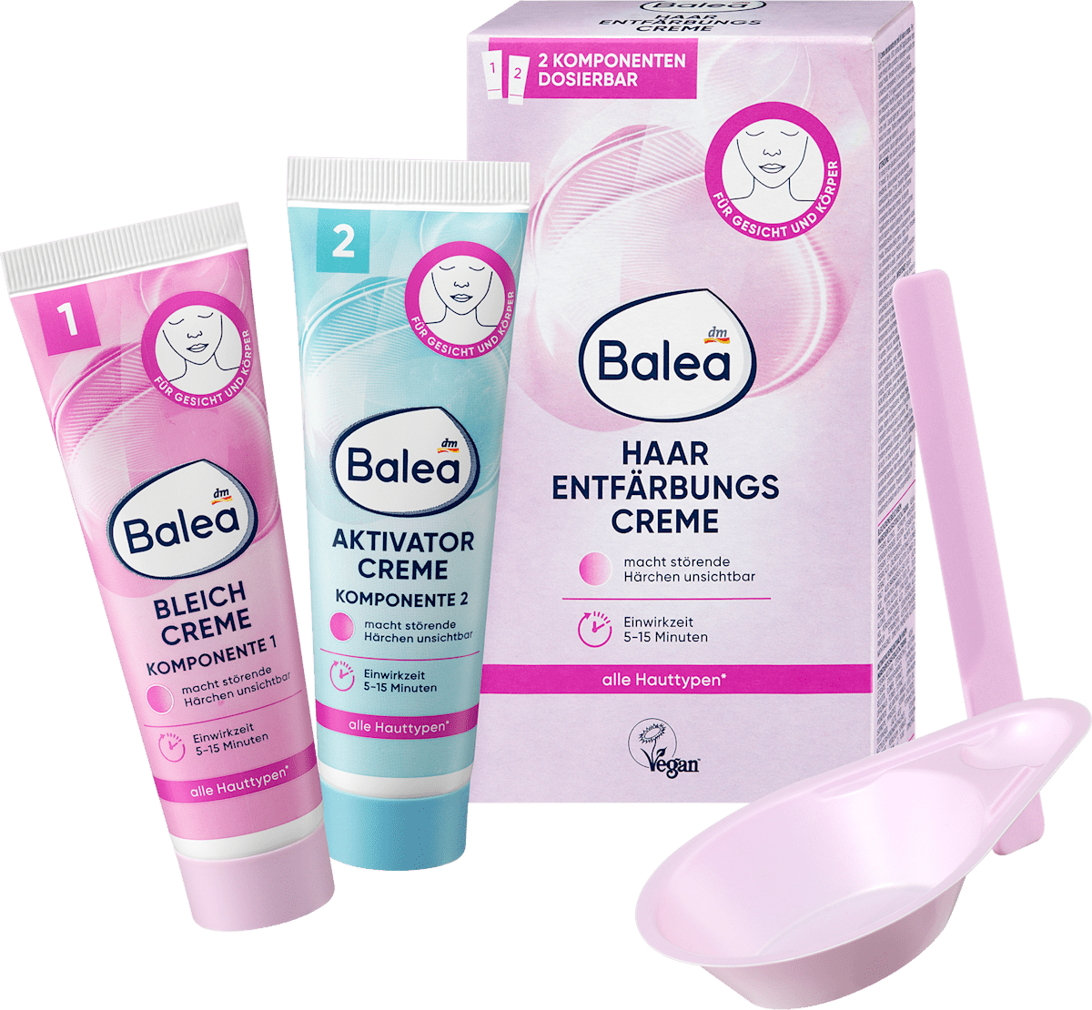 Balea Haarentfärbungscreme, 100 ml dauerhaft günstig online kaufen