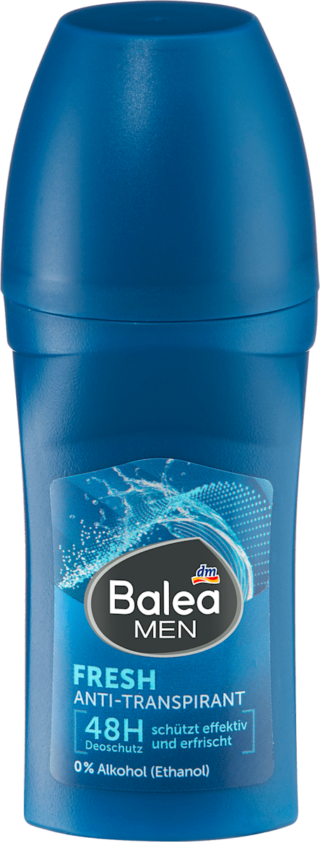 Balea MEN Antitranspirant Deo Roll-on Fresh, 50 ml dauerhaft günstig online kaufen