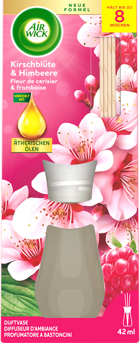AIR WICK Duftvase Kirschblüte & Himbeere, 42 ml dauerhaft günstig online kaufen