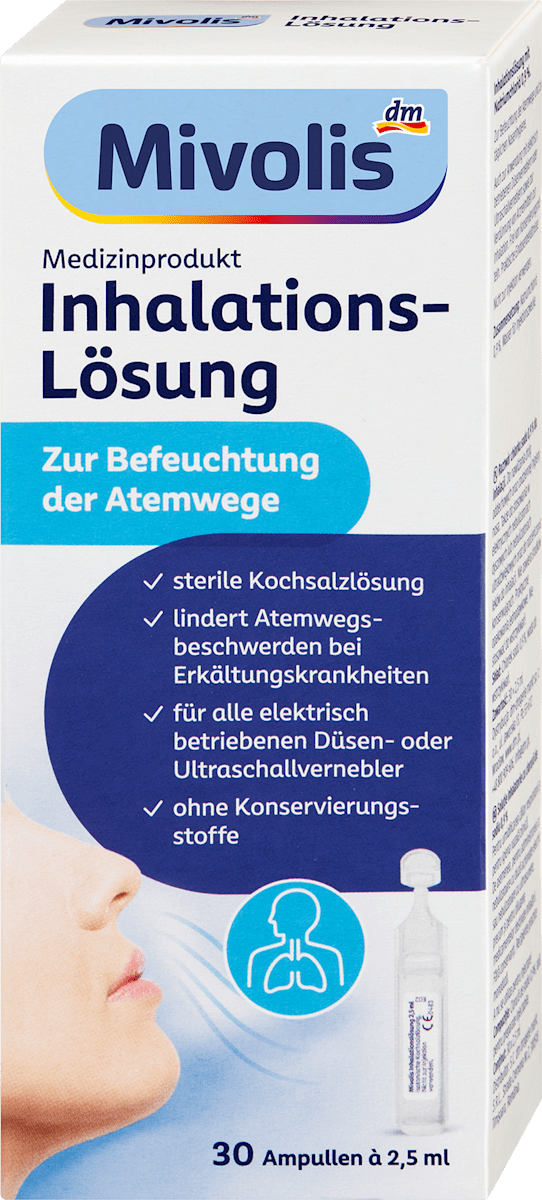 Mivolis Inhalationslösung 30 St, 75 ml dauerhaft günstig online kaufen