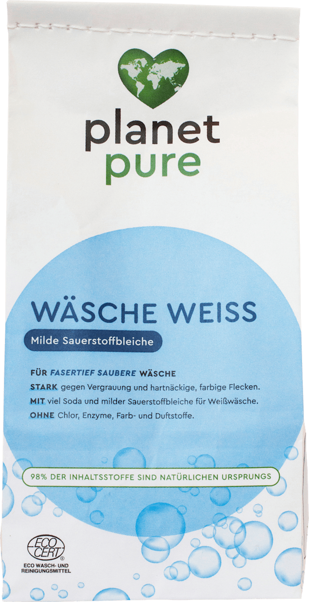 planet pure Wäsche Weiß, 450 g