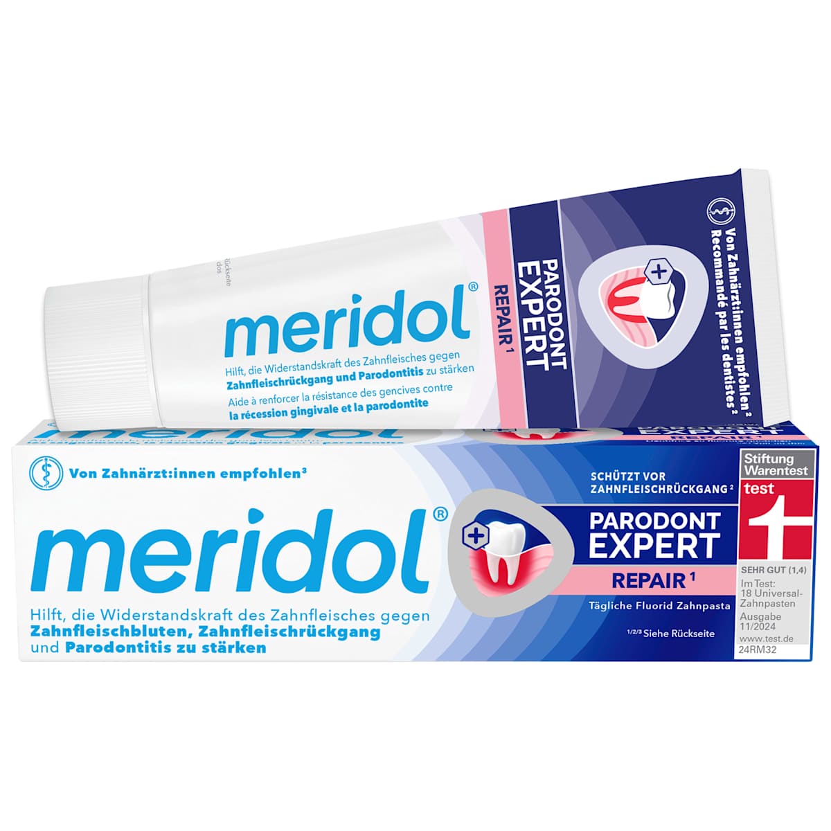 meridol Zahnpasta Parodont Expert, 75 ml dauerhaft günstig online ...