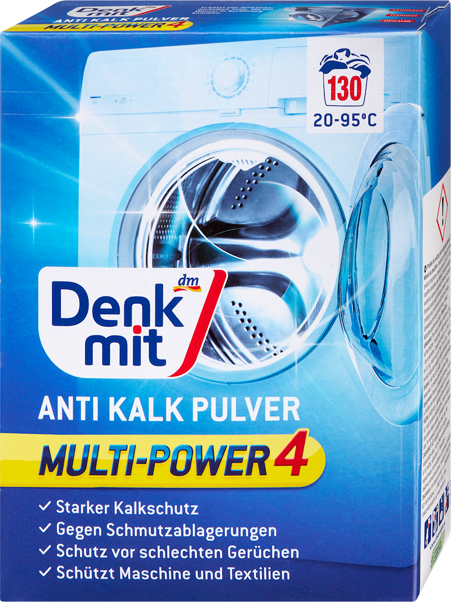 Denkmit Anti-Kalk Pulver für Waschmaschinen, 1,5 kg dauerhaft günstig online kaufen