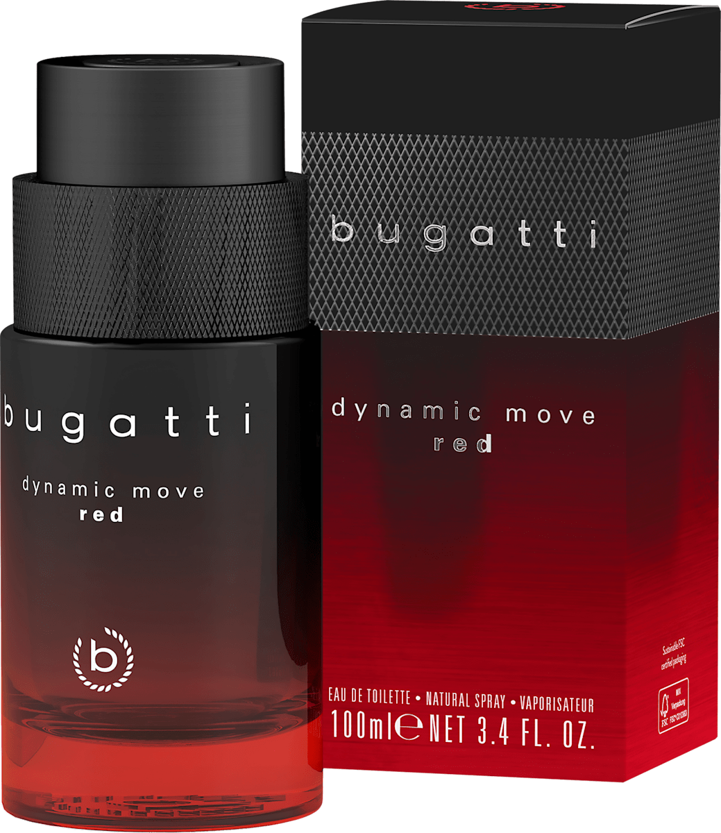 Eau de Toilette dynamic move red, 100 ml