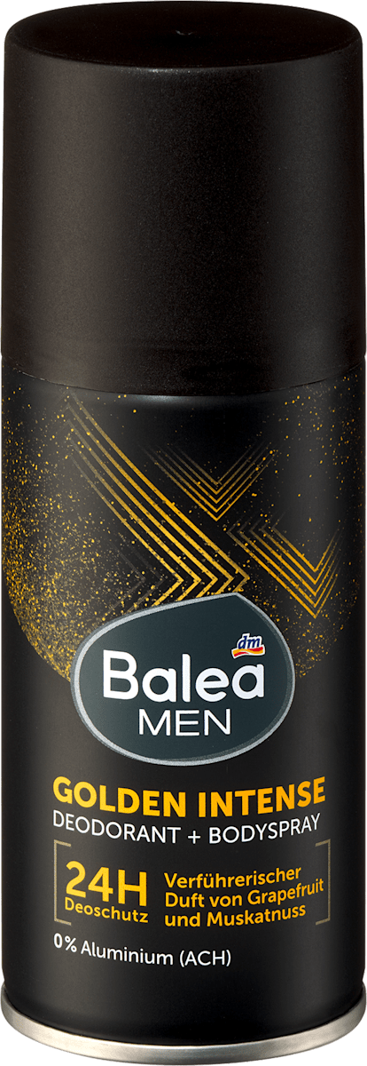 Balea MEN Deospray Golden Intense, 150 ml dauerhaft günstig online kaufen