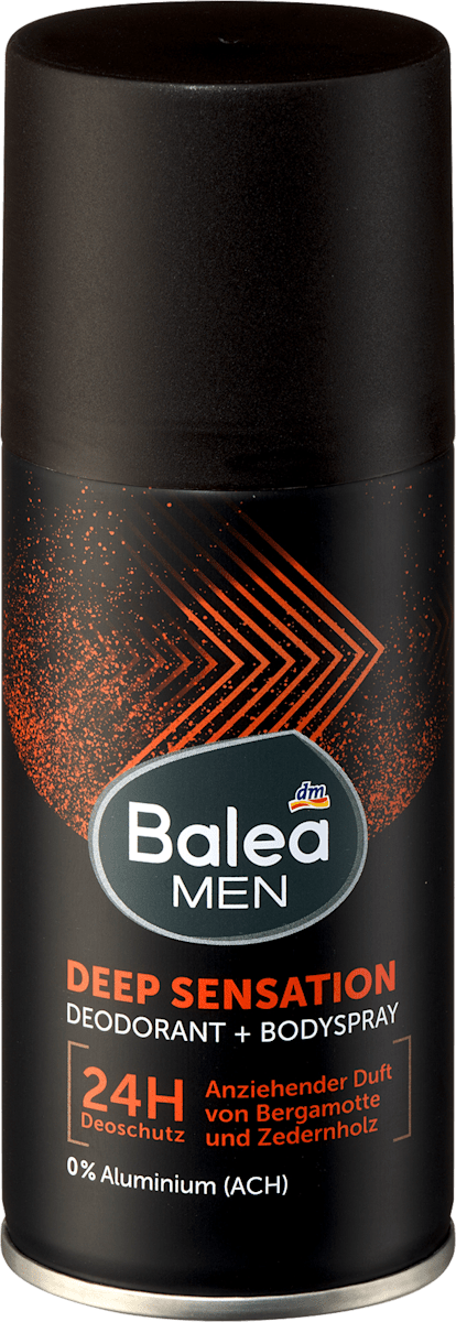 Balea MEN Deospray Deep Sensation, 150 ml dauerhaft günstig online kaufen