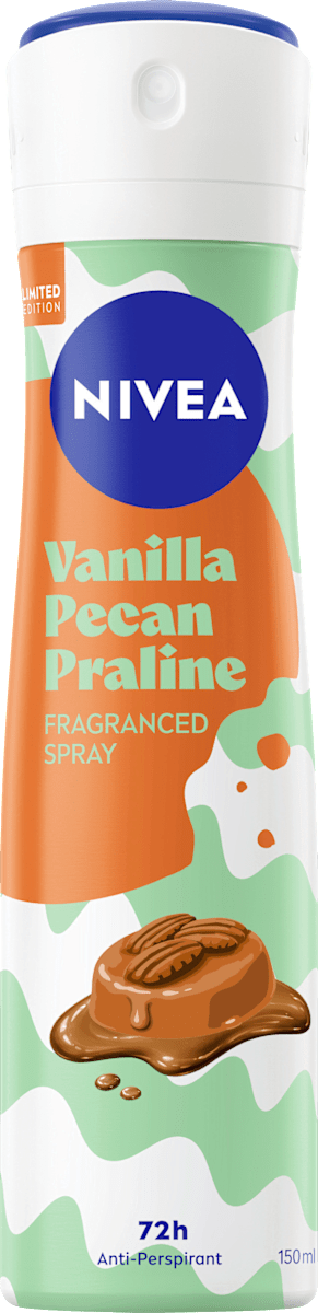 NIVEA Antitranspirant Deospray Vanilla Pecan Praline, 150 ml dauerhaft günstig online kaufen