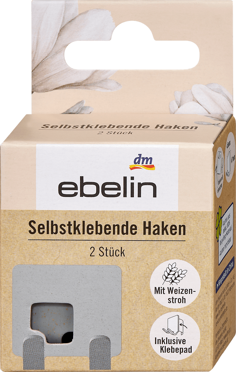 ebelin Klebehaken / Rasiererhalterung, 2 St dauerhaft günstig online kaufen