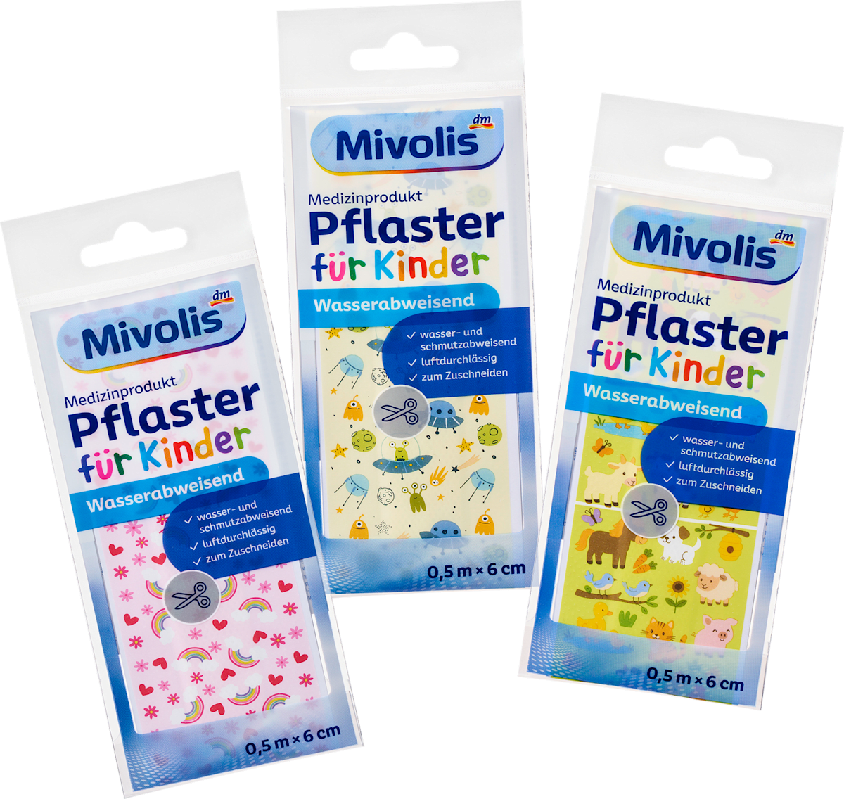 Mivolis Pflaster für Kinder, 0,5 m dauerhaft günstig online kaufen