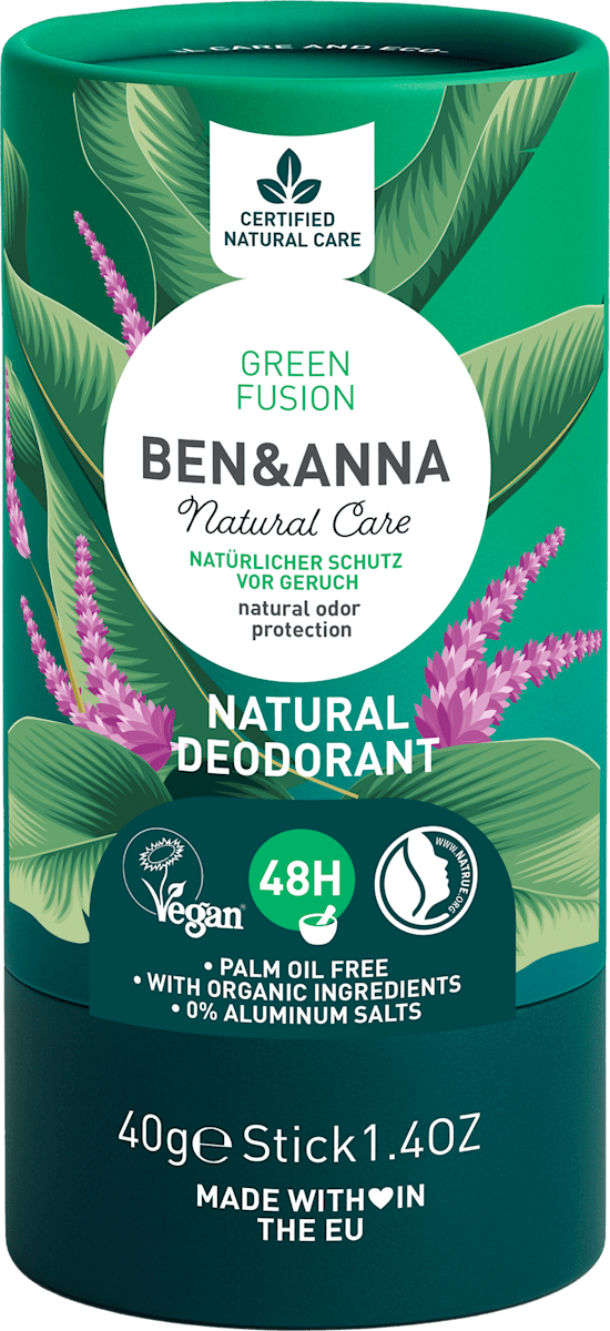BEN&ANNA deodorant stick Green Fusion, 40 g