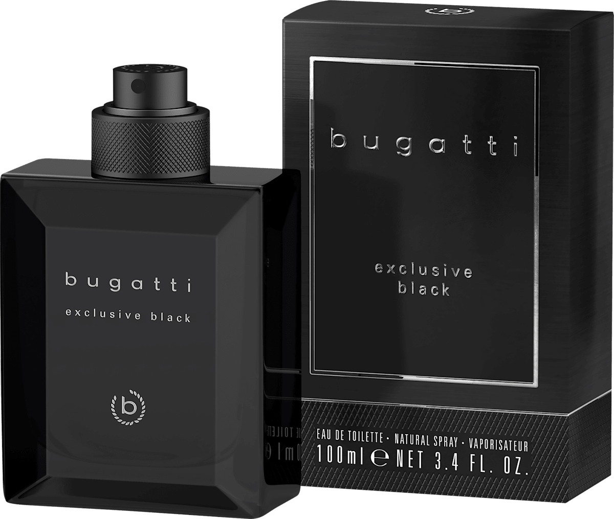 bugatti Exclusive Black for him Eau de Toilette, 100 ml dauerhaft günstig online kaufen