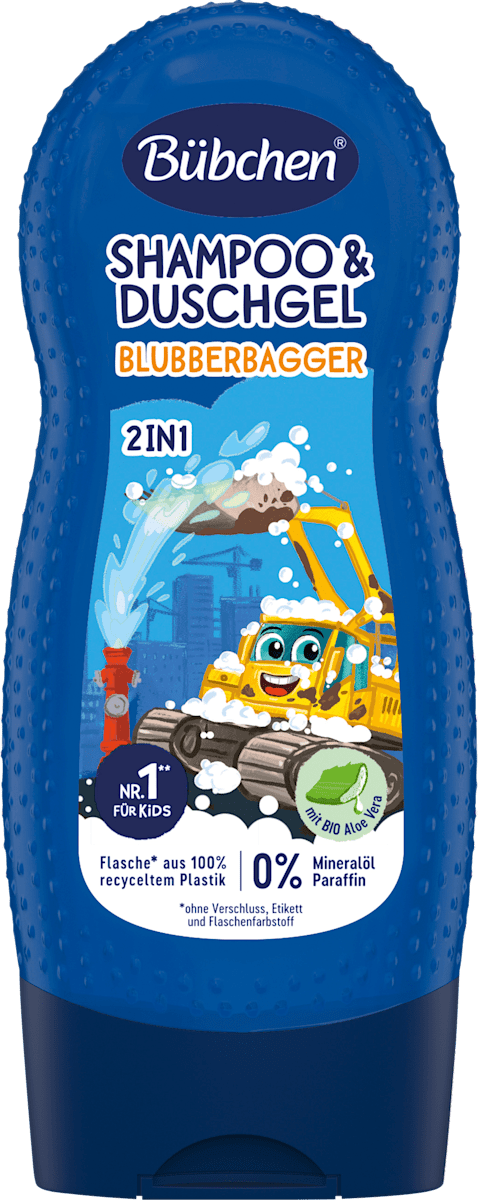 Bübchen Kinder Shampoo & Duschgel Blubberbagger, 230 ml dauerhaft günstig online kaufen