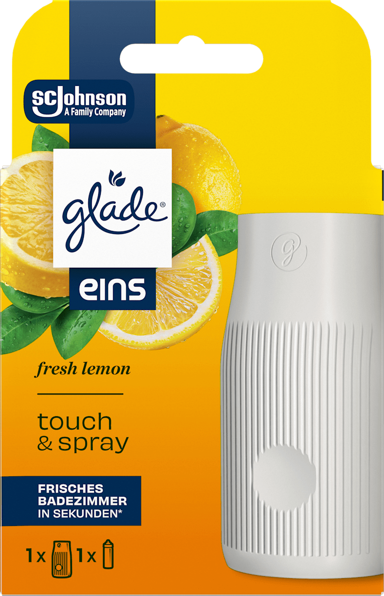 glade Duftspray Touch & Spray Starter-Set Fresh Lemon, 10 ml