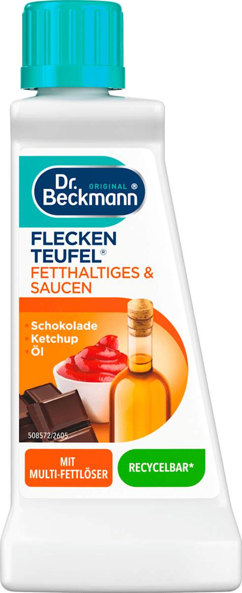 Dr. Beckmann Fleckenentferner Fleckenteufel fetthaltiges & Saucen, 50 ml dauerhaft günstig online kaufen