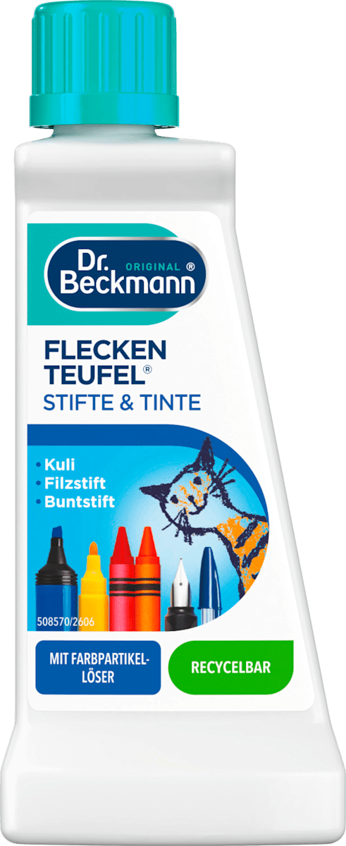 Dr. Beckmann Fleckenentferner Stifte & Tinte, 50 ml