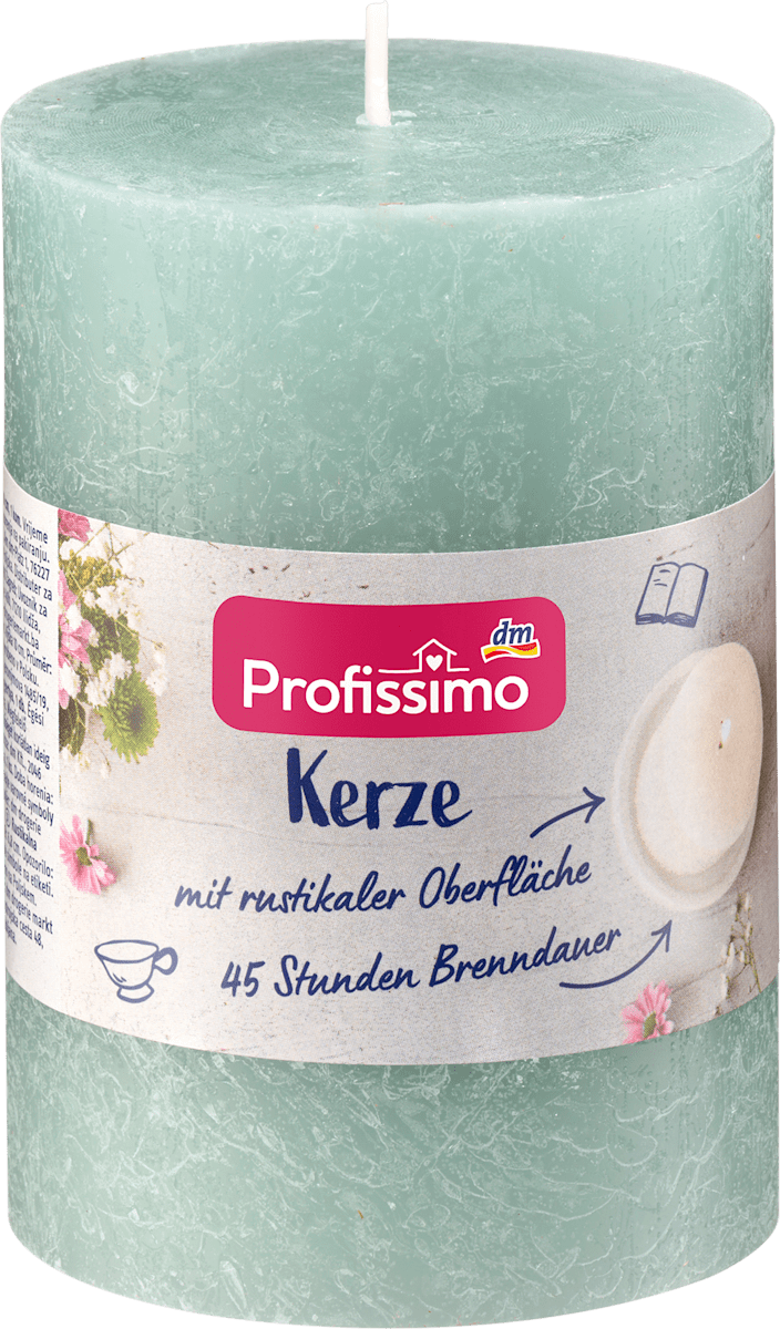 Profissimo Kerze rustik 100/68 polar, 1 St dauerhaft günstig online kaufen