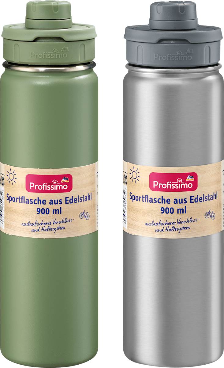 Sportflasche aus Edelstahl, 1 St