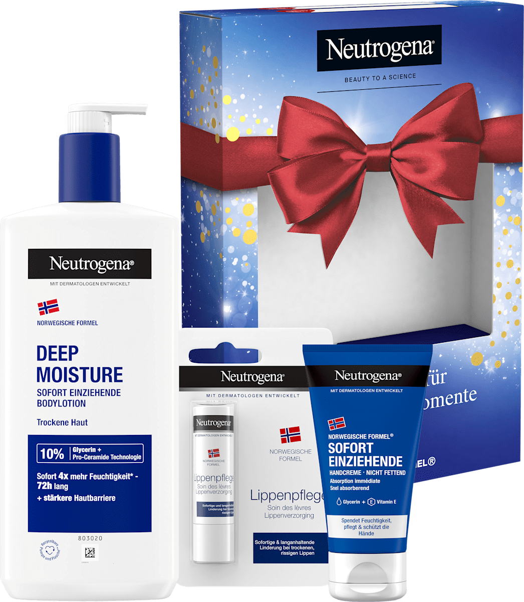 Neutrogena Geschenkset Sanfte Pflege für deine Wohlfühlmomente, 1 St